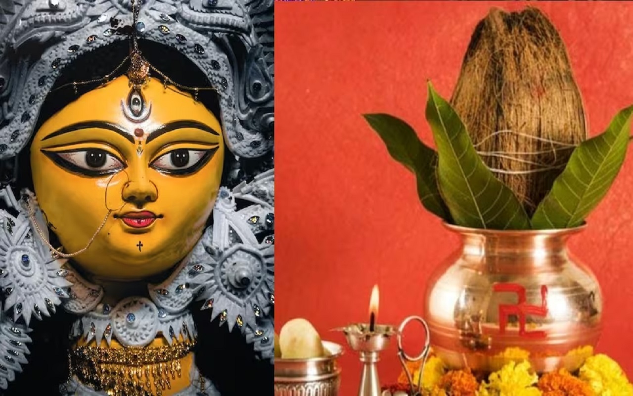 Chaitra Navratri 2023: Know the auspicious time for installation of Kalash and the method of Ghat installation, worship in this way