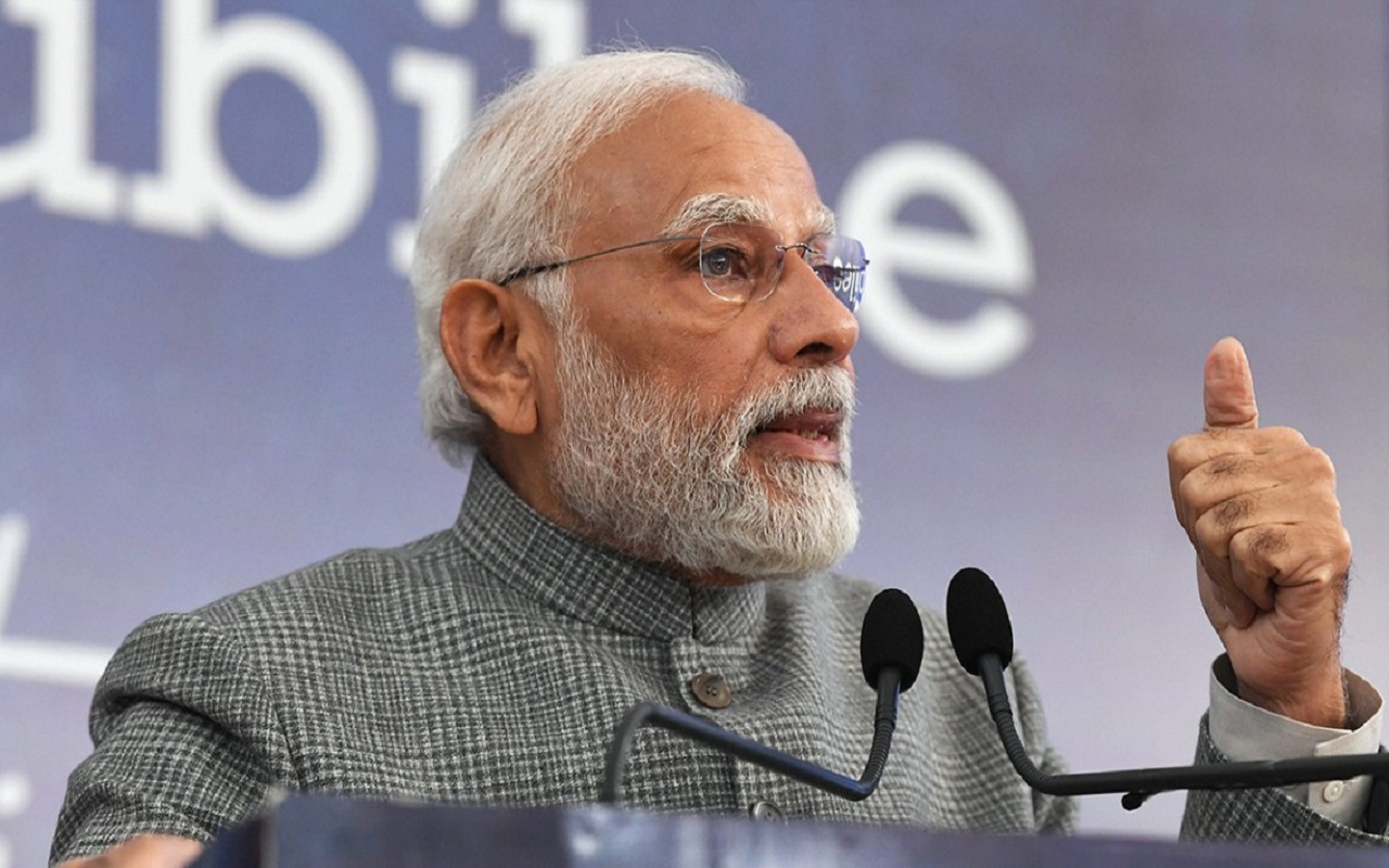 PM Modi: Modi lauds efforts to improve the planet on Earth Day.