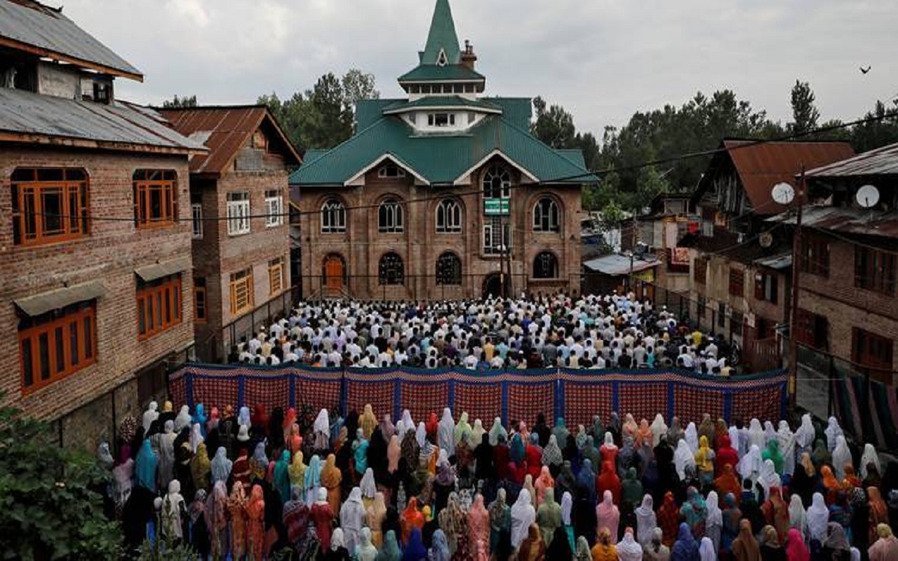 Eid celebrated with traditional fervor in Kashmir.