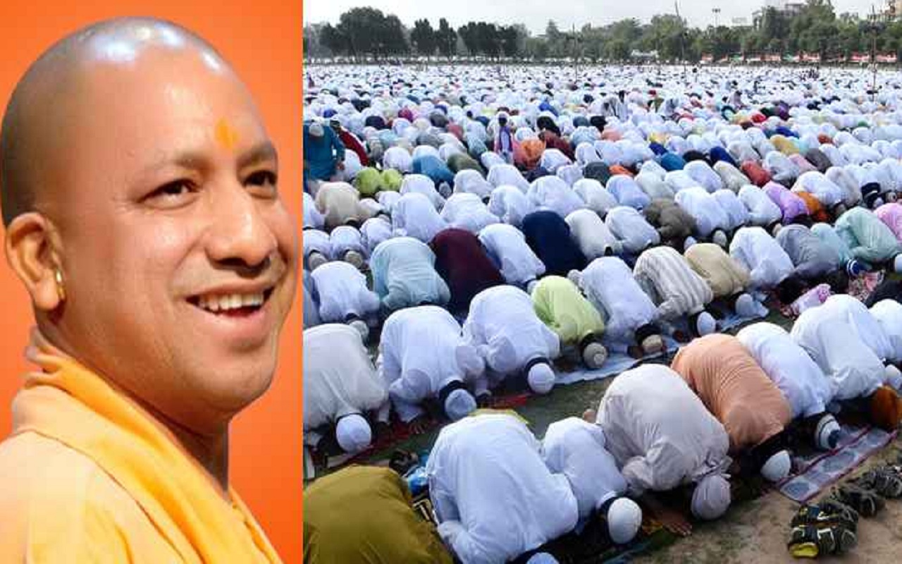 Eid being celebrated with enthusiasm in Uttar Pradesh, Chief Minister Yogi Adityanath congratulated