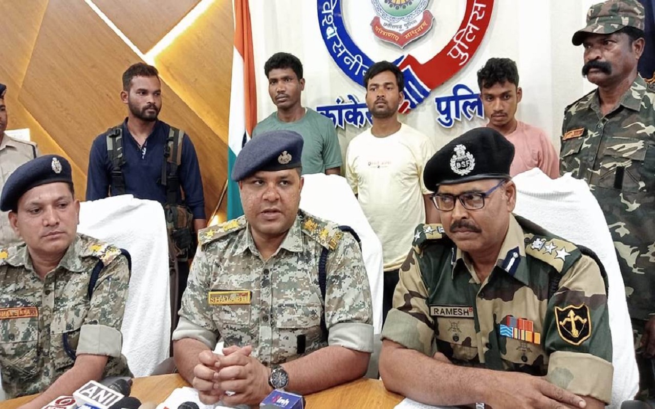 Two Maoists arrested in Chhattisgarh's Kanker