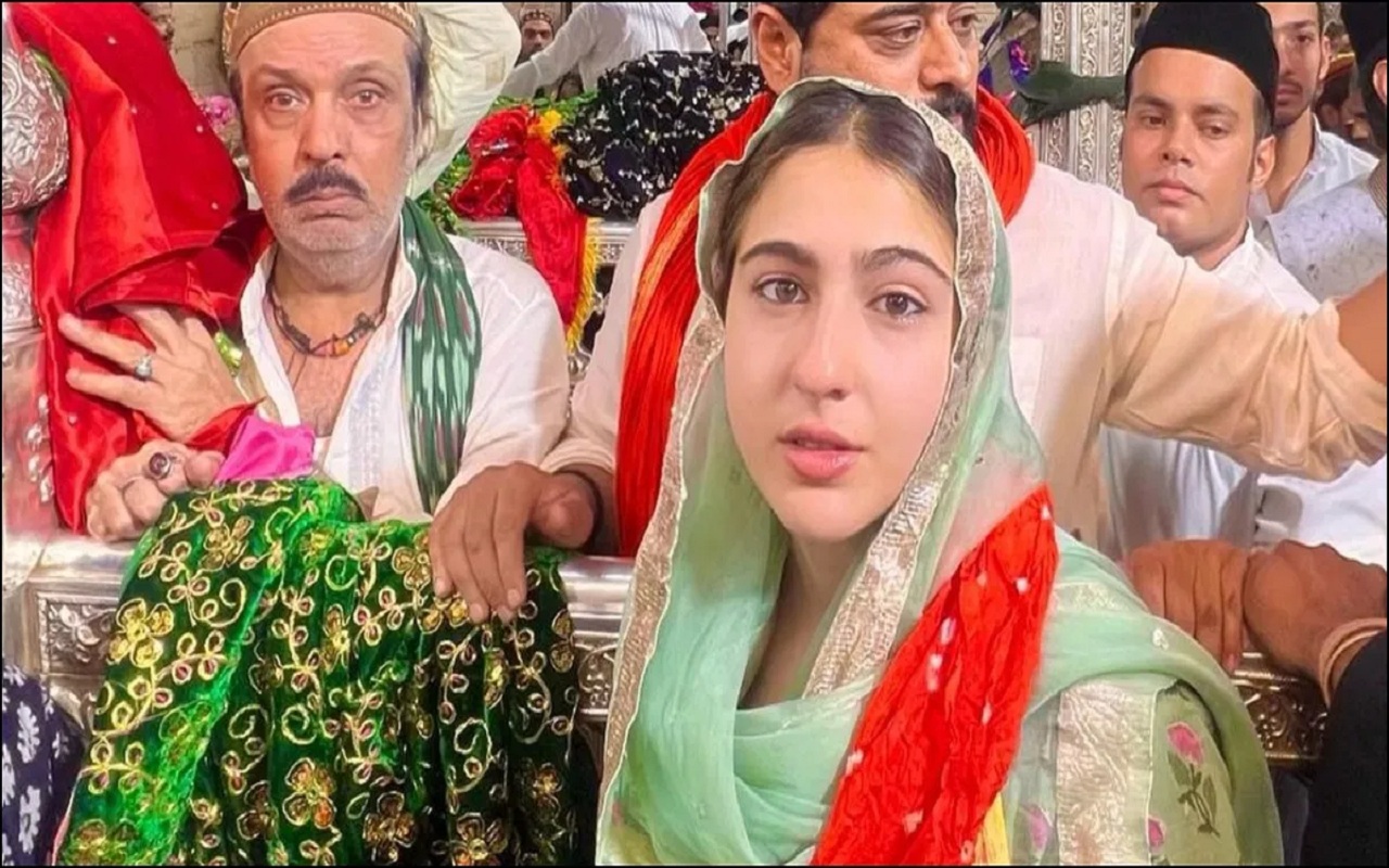 Bollywood Update: Sara Ali Khan reached Ajmer Sharif Dargah