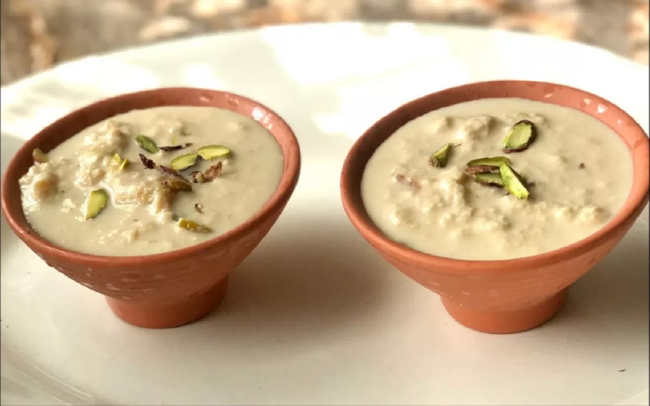Recipe of the Day: Homemade Rabri for guests on the occasion of Gangaur