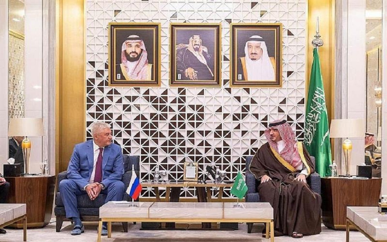 Russia's Interior Minister: Russia's Interior Minister arrives in Saudi Arabia after Zelensky's visit