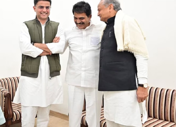 Rajasthan: Venugopal's meeting with Pilot in Delhi and Gehlot in Jaipur on the same day, a big change is going to happen!