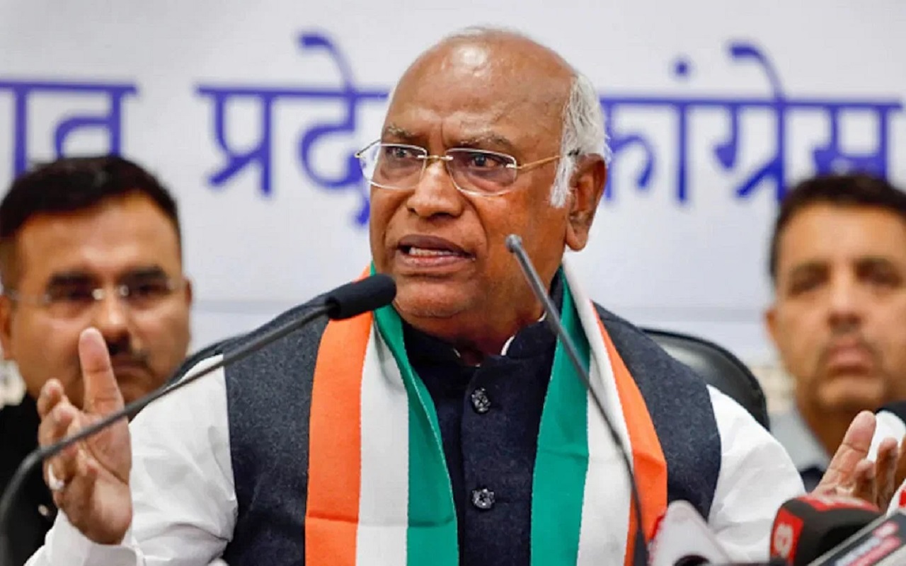 Madhya Pradesh: Congress President Kharge's first election tour, said- caste census will be conducted after forming the government