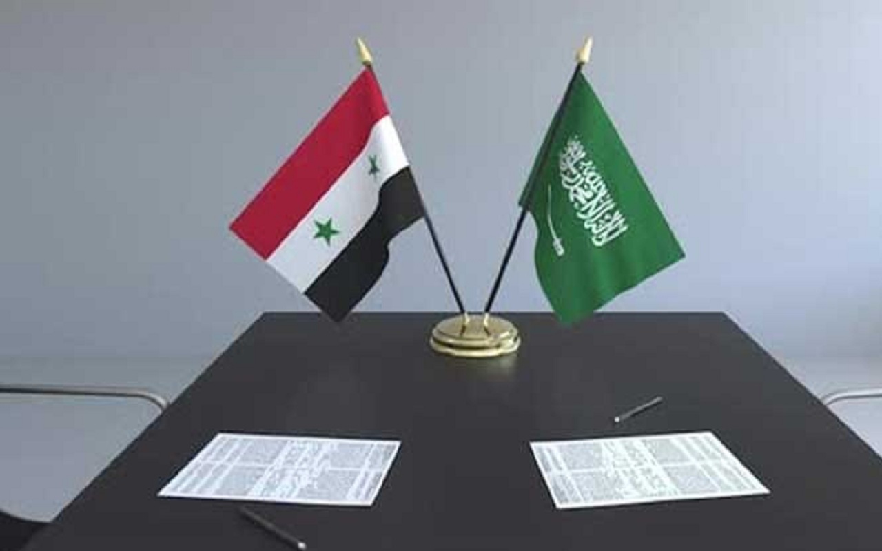 Saudi Arabia-Syria : Saudi Arabia and Syria are discussing the restoration of diplomatic relations