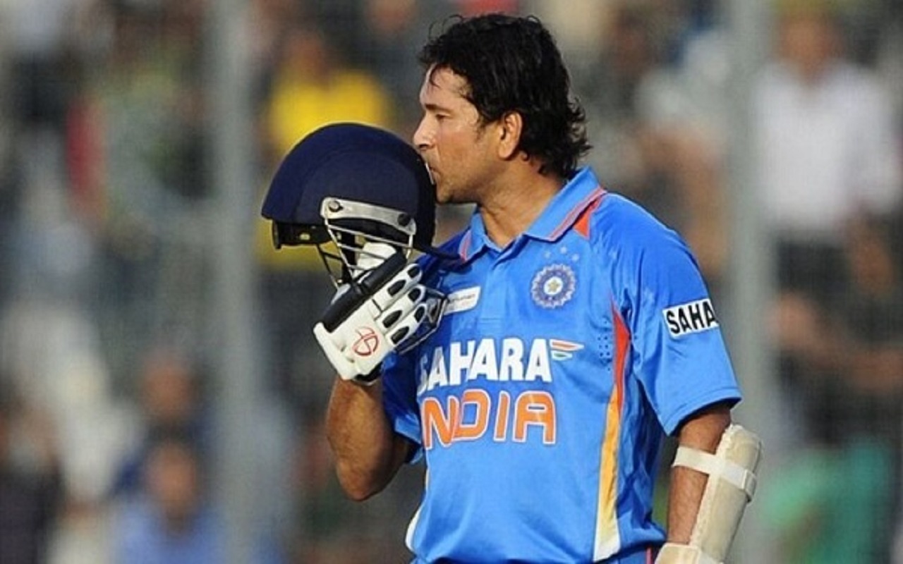 Sachin Tendulkar: 13 years ago, Sachin created this record in ODI cricket, after that it rained