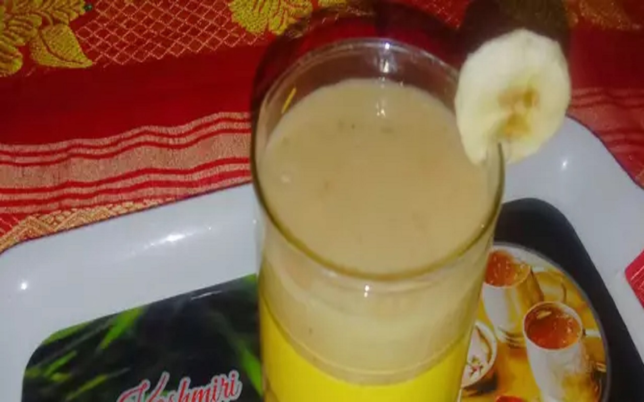 Recipe of the Day: Make delicious apple-banana smoothie like this, definitely add these things