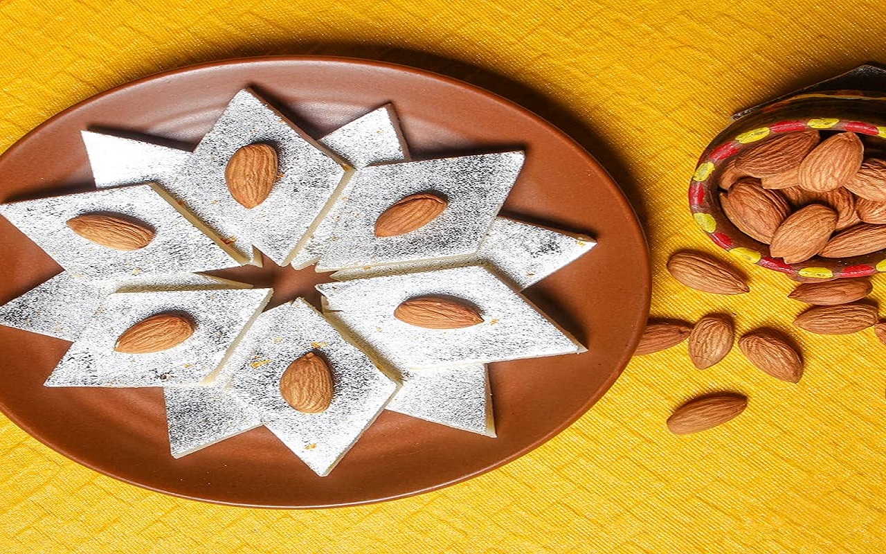 Recipe Tips: You can also make Badam Katli at home this time, you will be happy after eating it.