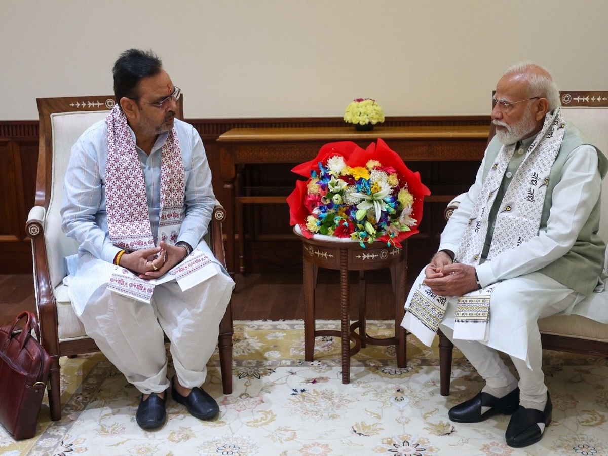 CM Bhajanlal's Sudden Meeting with PM Modi