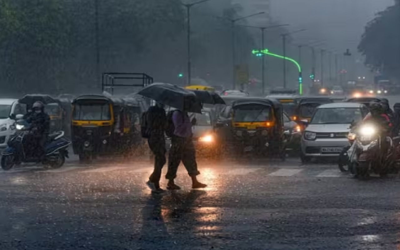 Weather update: Thunderstorm in Rajasthan, heavy rain in many districts, hail fell in Jaipur