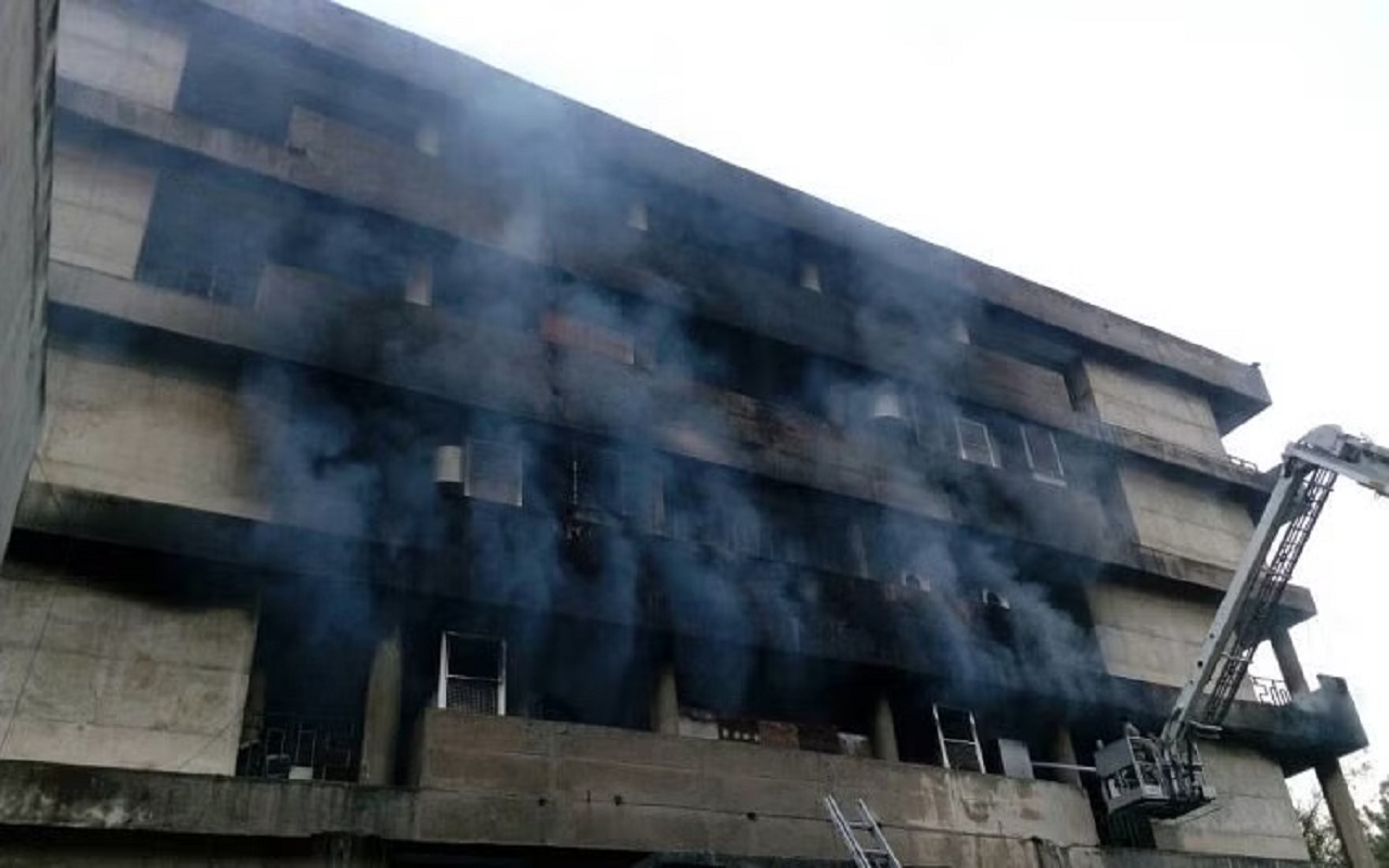 Fire breaks out in examination wing of Punjabi University