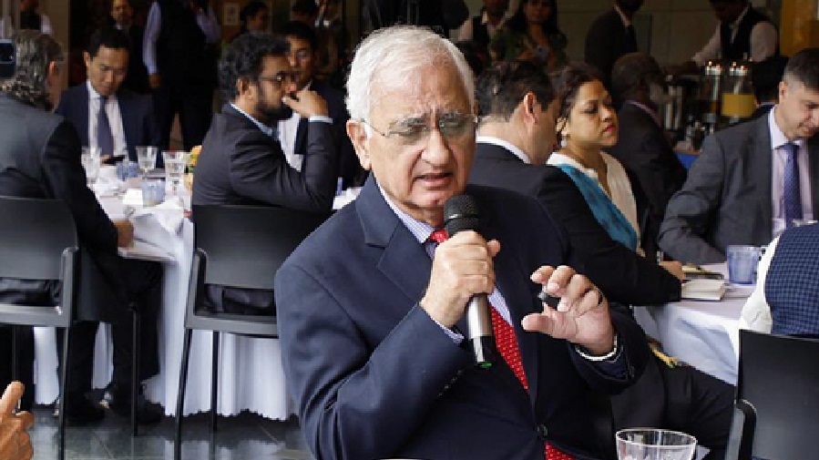 Congress leader Salman Khurshid, a member of the Indian delegation, said- India is now emerging as a major power globally 