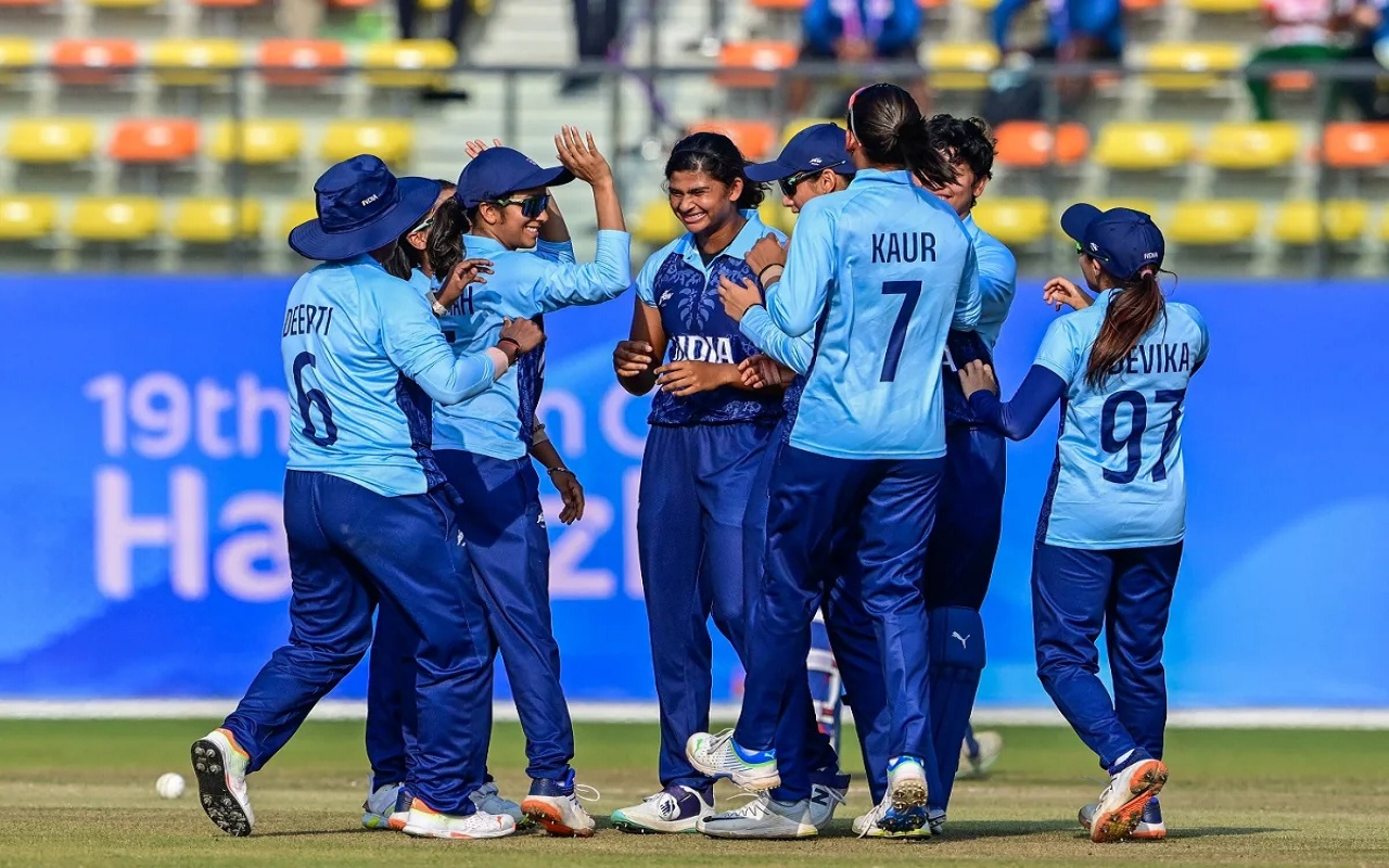 Asian Games 2023: Indian women's cricket team created history, won gold in Asian Games