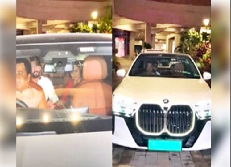 Zaheer Iqbal gifts wife Sonakshi a stunning BMW I7; video goes viral