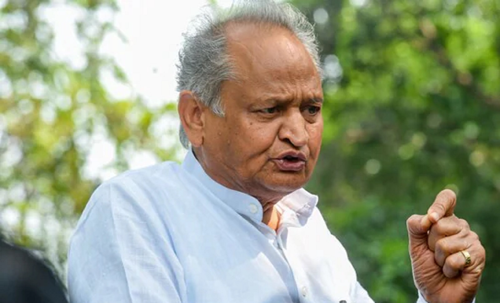 Gehlot targeted PM Modi over the Kanhaiyalal Sahu case