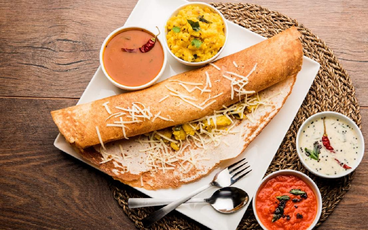 Recipe of the day :Oats dosa made for breakfast