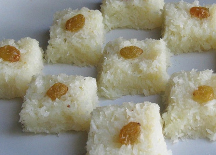 Recipe of the Day : You can increase the taste of coconut barfi with these things, this is the easy way to make it