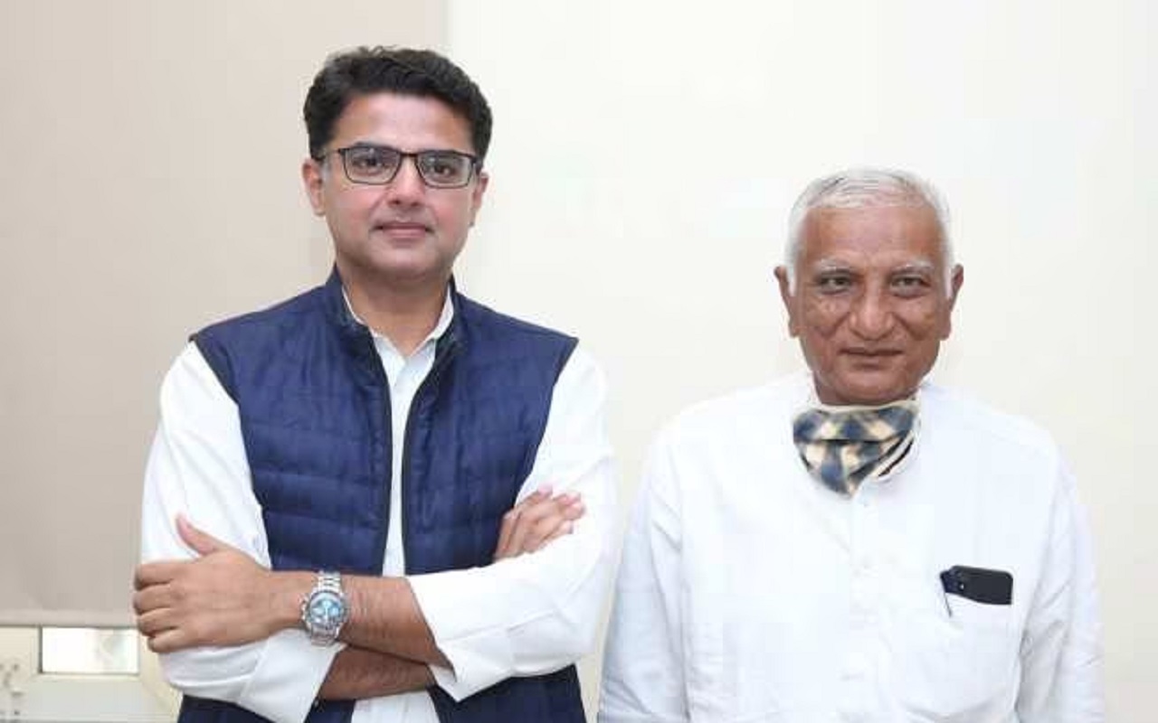 Rajasthan Assembly Elections: Minister of Sachin Pilot Camp took a big step before the elections, wrote a letter to the National President for this matter