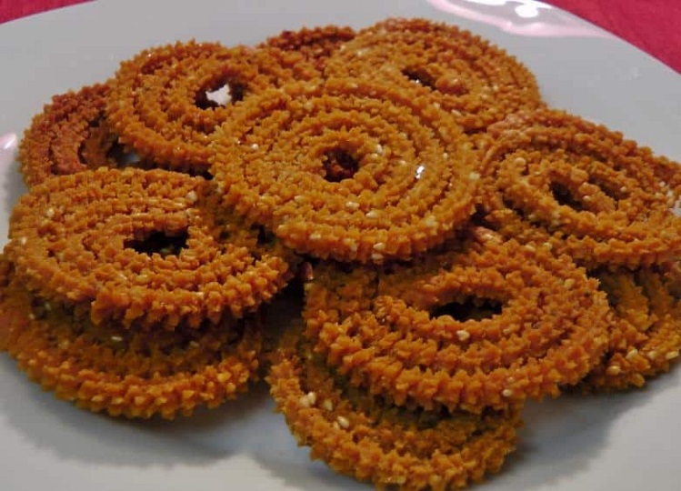 Recipe Tips: You can also make jaggery chakli for guests.