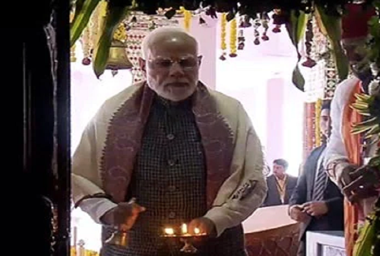 Rajasthan : Prime Minister Modi reached Bhilwara in Rajasthan