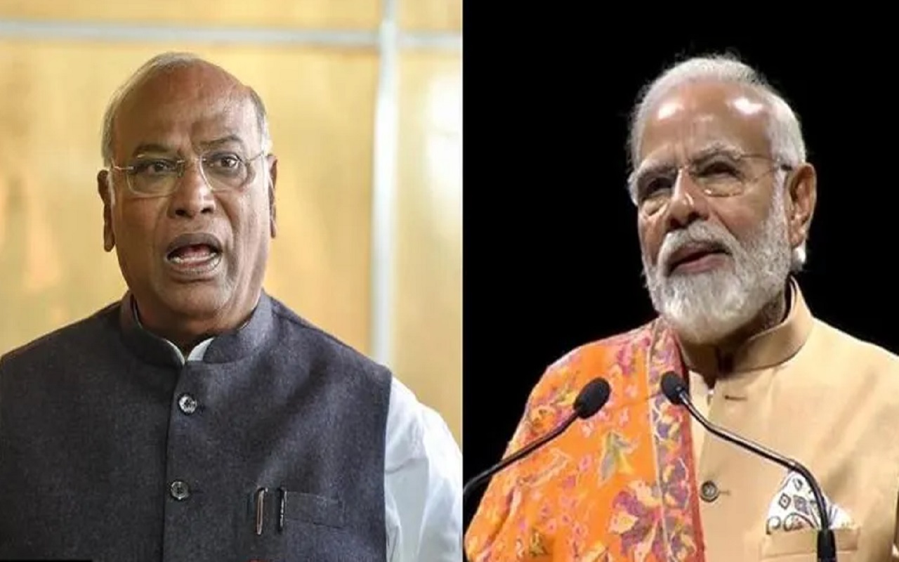 Mallikarjun Kharge: Modi like a poisonous snake... Congress President surrounded by statement, apologized, BJP attacked