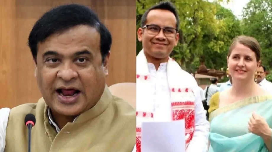 CM Himanta Biswa Sarma called Congress leader Gaurav Gogoi's British wife a Pakistani agent, said I have proof 