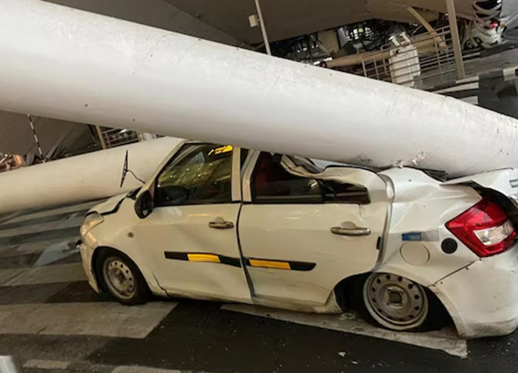 1 dead, 5 injured in Delhi airport roof collapse; flight operations from Terminal 1 suspended till 2 pm