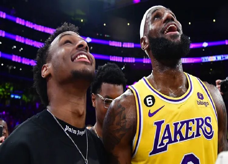 Lakers select Bronny James in NBA Draft; LeBron James is 'emotional'