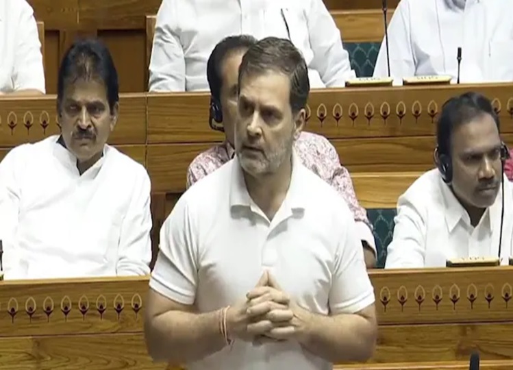 Congress alleges that Rahul Gandhi's mic was muted when he raised the issue of NEET in Lok Sabha