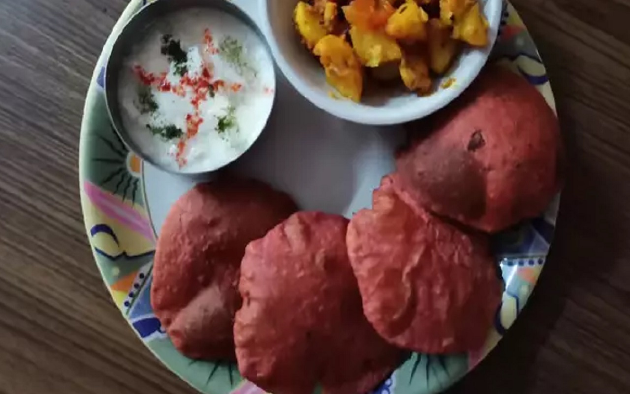Recipe of the Day: Beetroot Masala Puri is beneficial for health, make it with this method