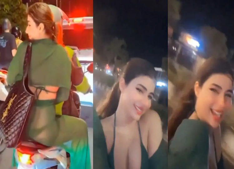 Pakistani Ladki Ka Video : There is so much freedom in Pakistan, a video of a girl roaming around wearing such a dress went viral