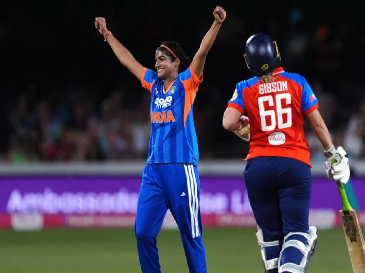 Nandini Sharma achieved this major milestone in her debut match