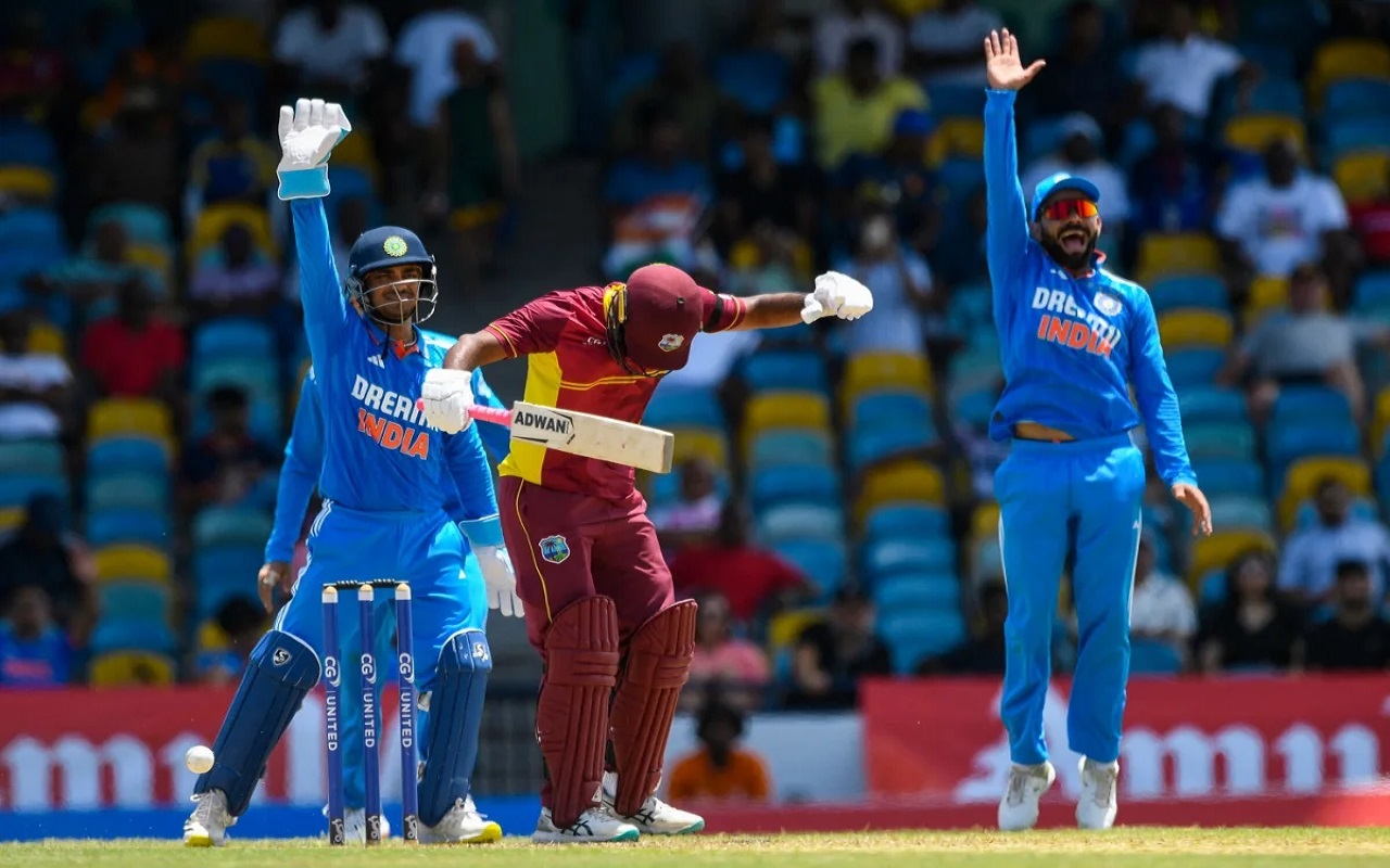 INDVSWI: India can name its 13th consecutive ODI series against West Indies