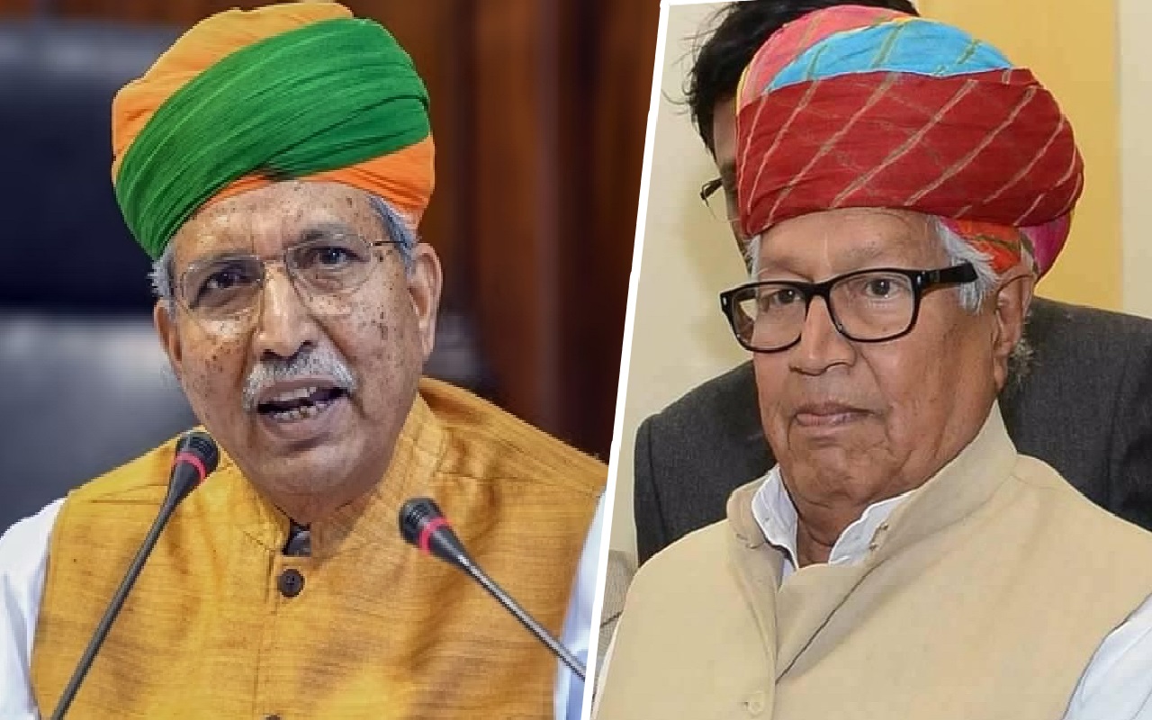 Rajasthan: BJP MLA told his own party's central leader Arjun Ram Meghwal corrupt, told Gehlot better CM