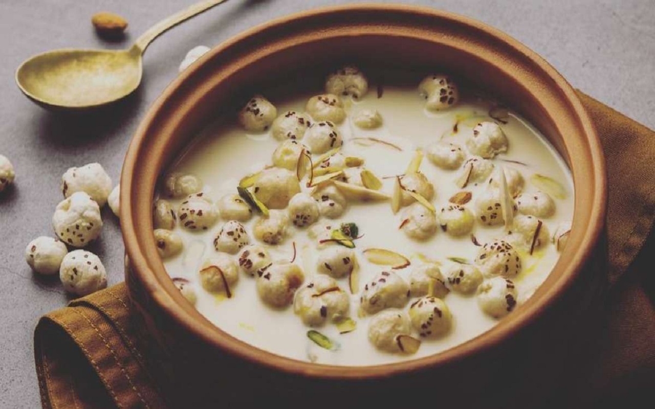 Ram Navami Special Recipe: You can also make Makhana Kheer in fruit diet, it tastes amazing