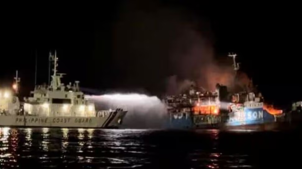 Philippines: Passenger ferry gutted in fire, 31 dead