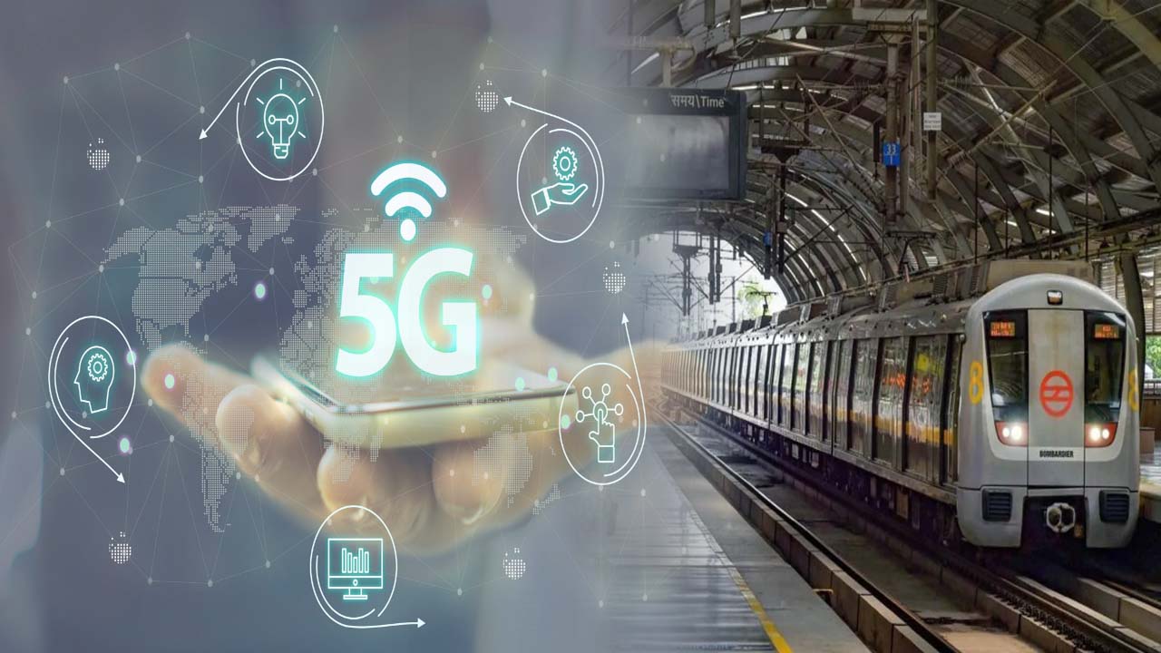5G Service in Delhi Metro: Good news! Now you will get the facility of 5G network on this route of Delhi Metro