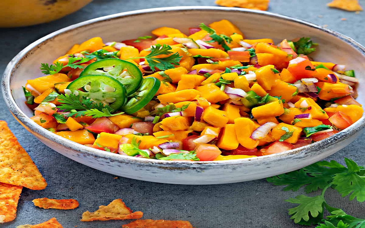 Recipe Tips: In this season you can also make and eat Mango Salsa