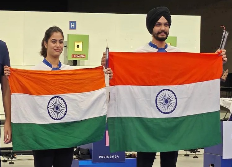 Paris Olympics 2024: Manu Bhaker created history in the great sports event, became the first Indian to win two medals in one Olympics