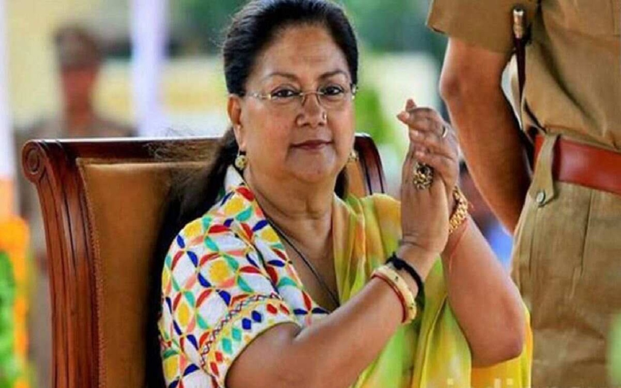 Rajasthan: One meeting and Vasundhara again in the race for CM post, after the meeting everything became clear.