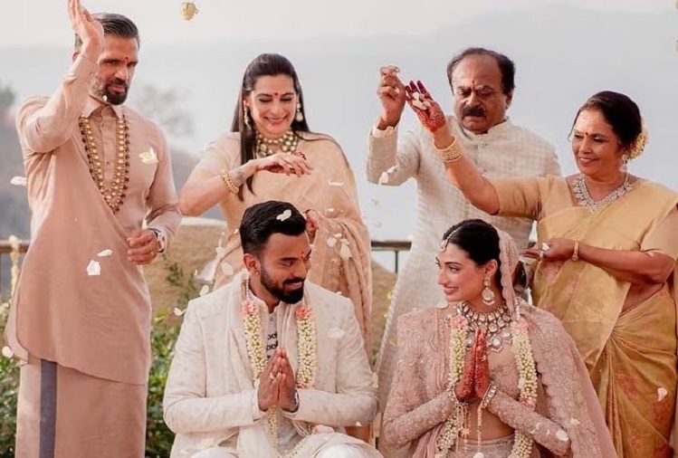 Photos : Athiya Shetty shared photos of wedding function on her insta handle