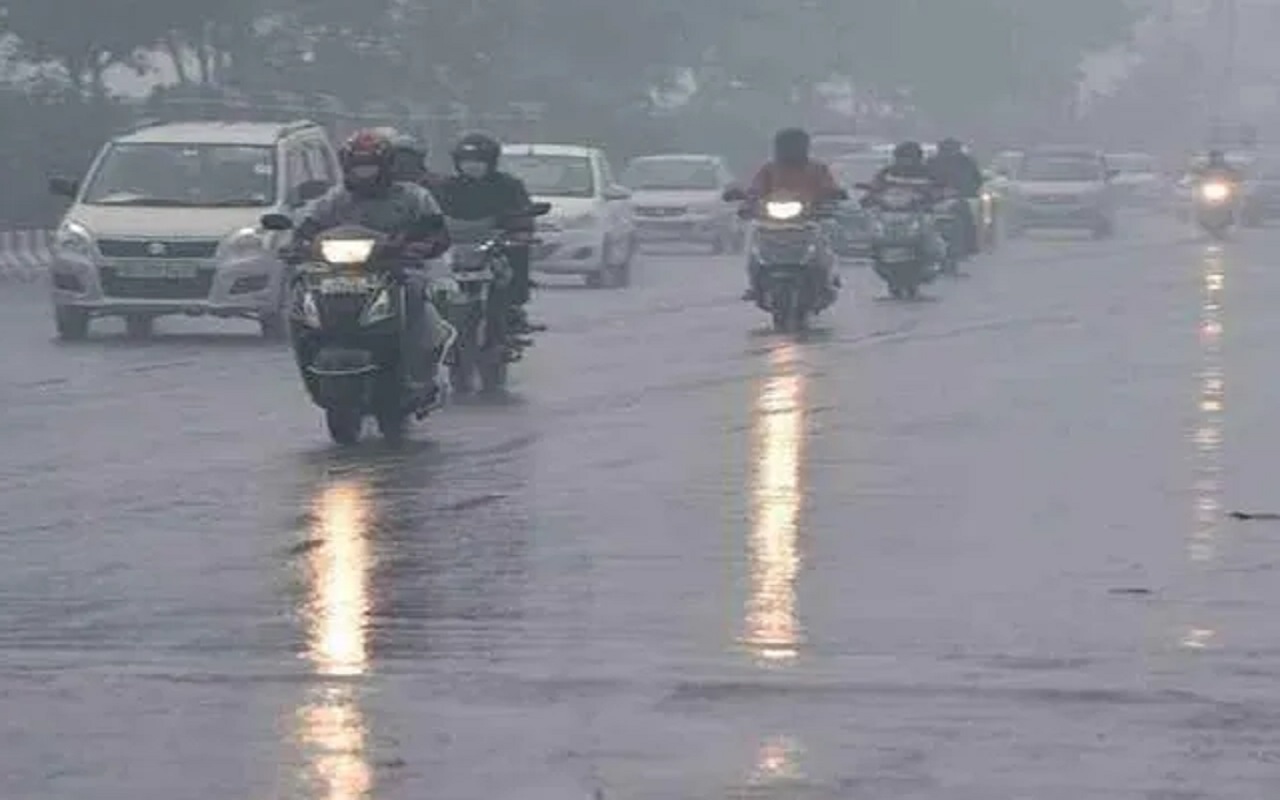 Weather update: Effect of western disturbance, weather changed in many states including Rajasthan, rain accompanied by strong winds