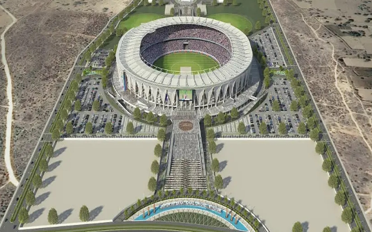 Rajasthan: World's third largest cricket stadium to be built in Jaipur, Vedanta Group gave Rs 300 crore to RCA, 75000 people will be able to sit together