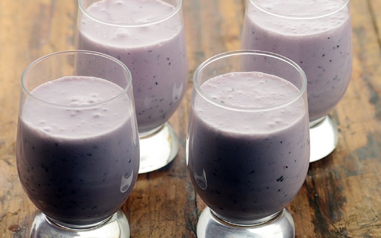 Summer recipe drink: You can also make black grape smoothie at home