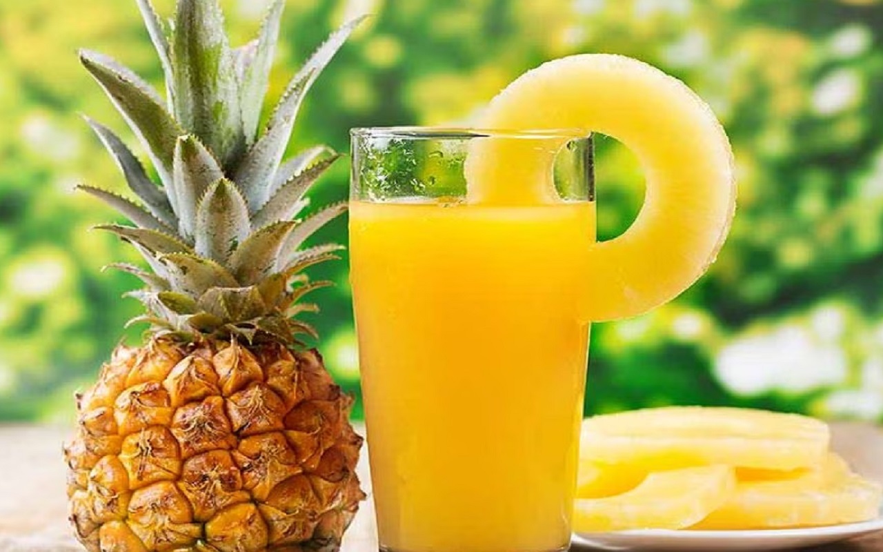 Summer drink recipe: You can also drink pineapple juice in summer, it is beneficial for health