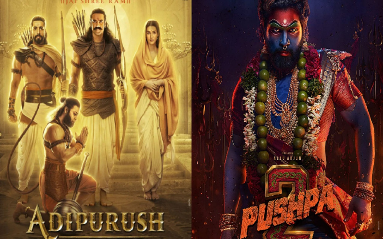South Films: Release date of Pushpa-2 and Adipurush came in front, will come in cinema houses on this date