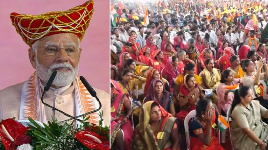 PM Modi said in Bhopal- Terrorists had challenged the dignity of Indian women, but they had to face the biggest defeat...