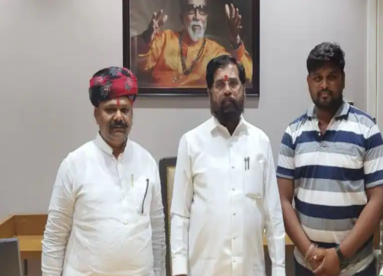 Rajasthan: Before the by-election, MP Rajkumar Roat's tension increased, these BAP MLAs met Maharashtra CM Eknath Shinde